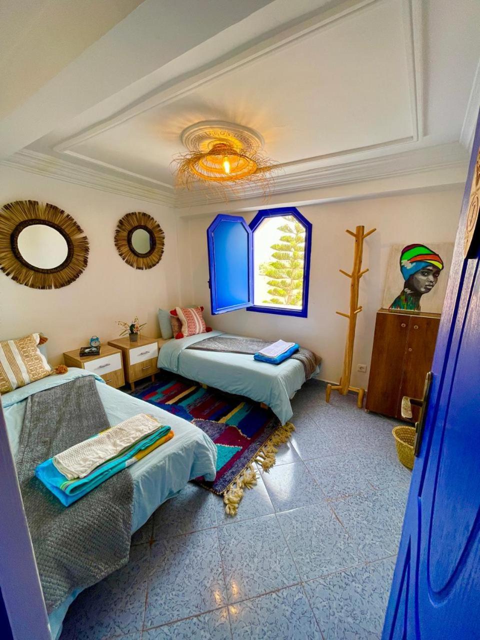 Bed and Breakfast Surf & Salsa Ocean House Tamraght Exterior foto